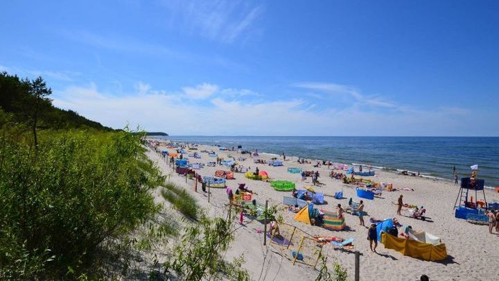 Słoneczny dzień w Międzywodziu - GALERIA ZDJĘĆ