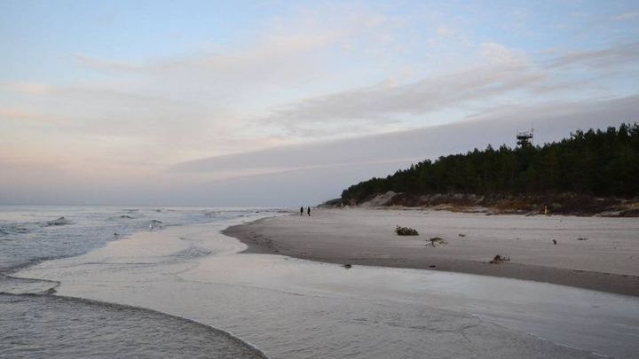 Zimowe popołudnie w Mrzeżynie