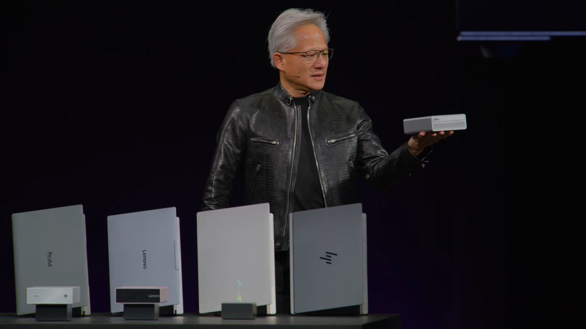 Pierwsza generacja NVIDIA RTX Spark trafi do laptopów i mini-PC