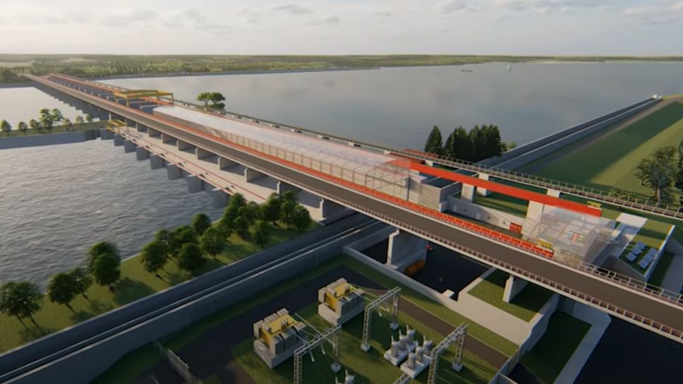 Projekt kaskady w Siarzewie