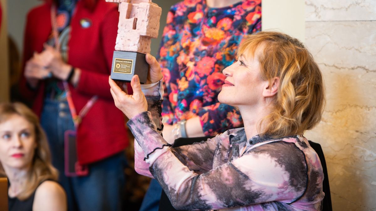 Maria Kierzkowska z nagrodą 