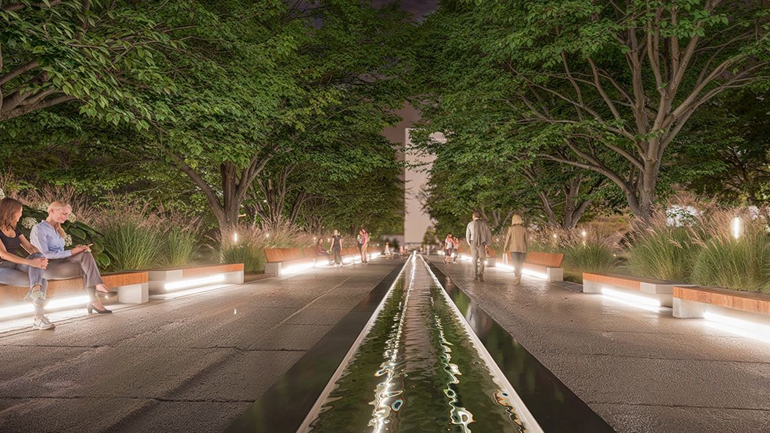 wizualizacja Pl. Zwycięstwa w Pile