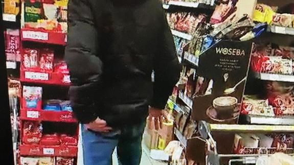 Złodziej w rękach policji