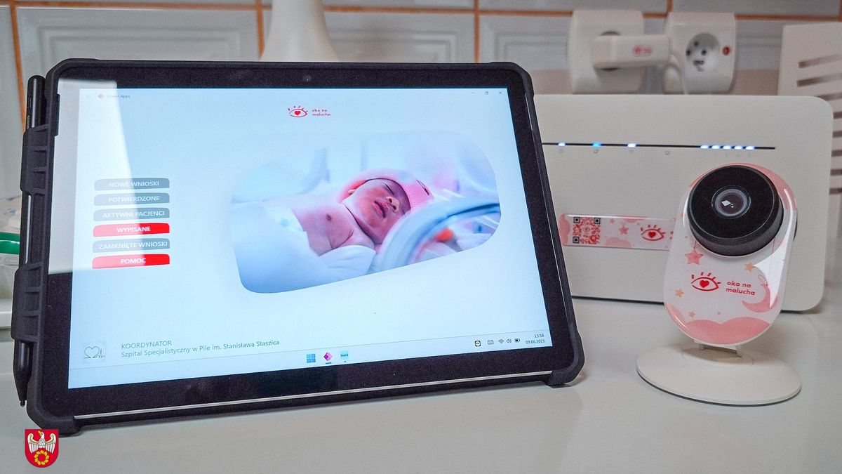 Oko na malucha, noworodki, szpital piła