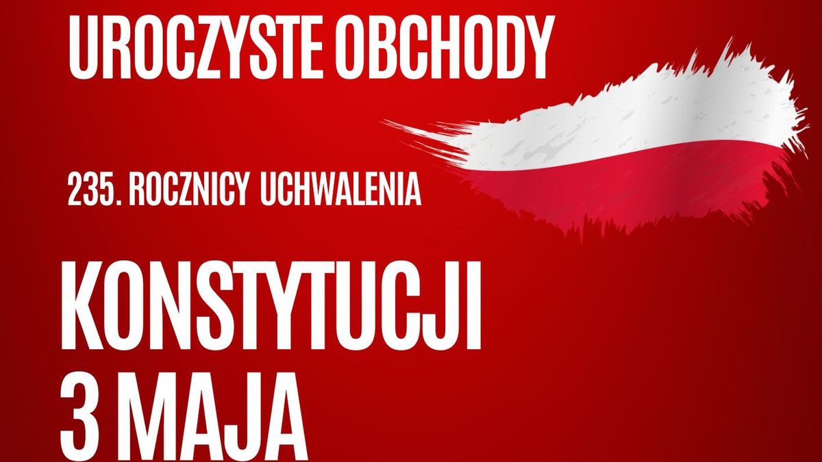 Obchody Święta Konstytucji 3 Maja w Ostrowcu Świętokrzyskim