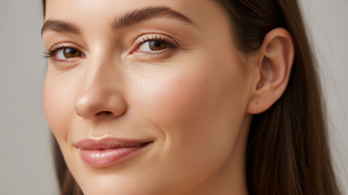 skóra, kobieta, twarz, 35+