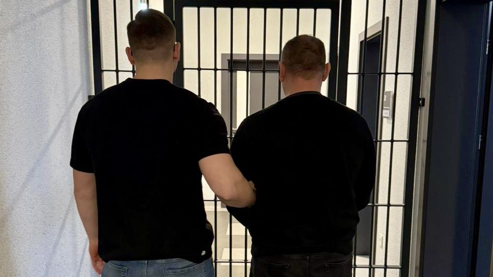 Zatrzymany mężczyzna