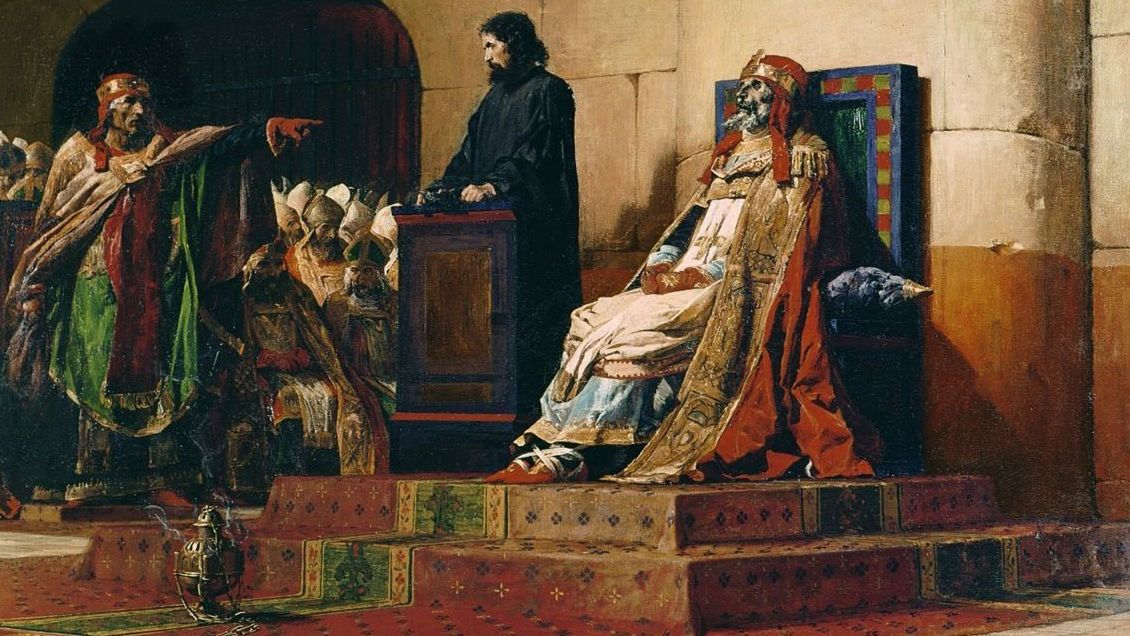 Jean-Paul Laurens, Papież Formozus i Stefan VI, 1870