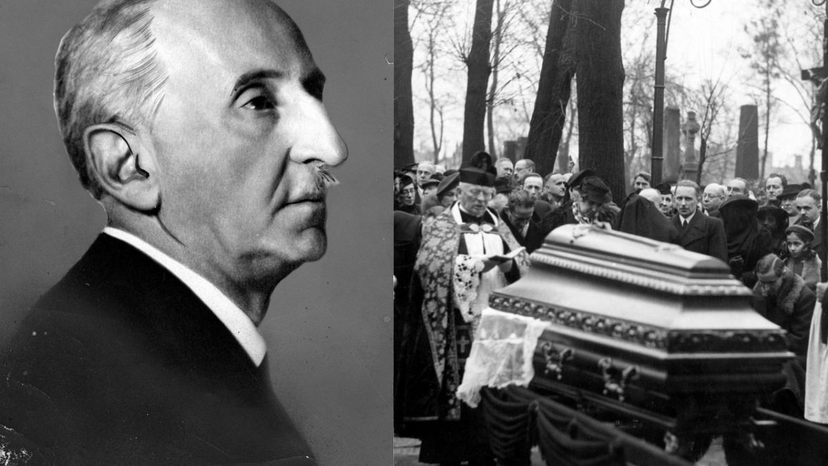 Bolesław Leśmian i jego pogrzeb