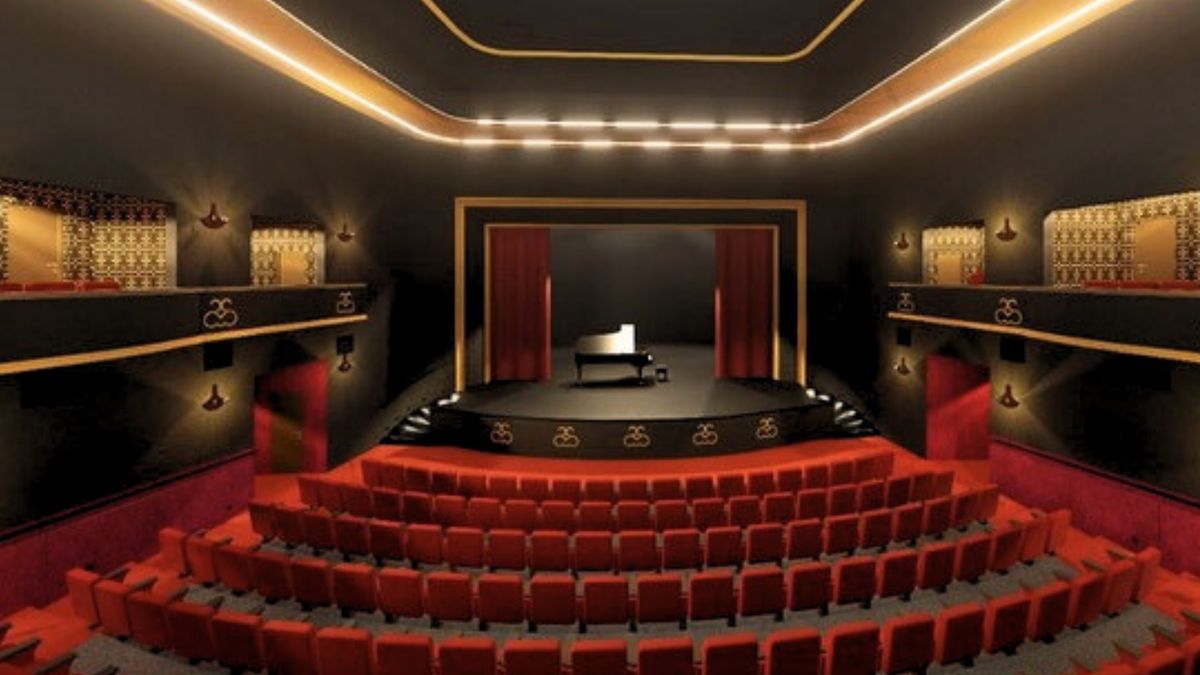 Wizualizacja sali widowiskowej RCK w Pile.