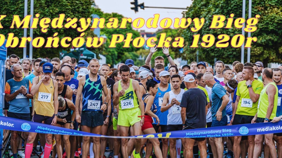 Międzynarodowy Bieg Obrońców Płocka 1920r 
