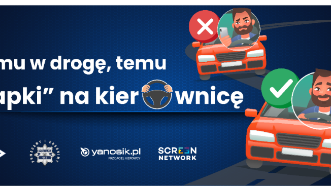 Łapki na kierownicę