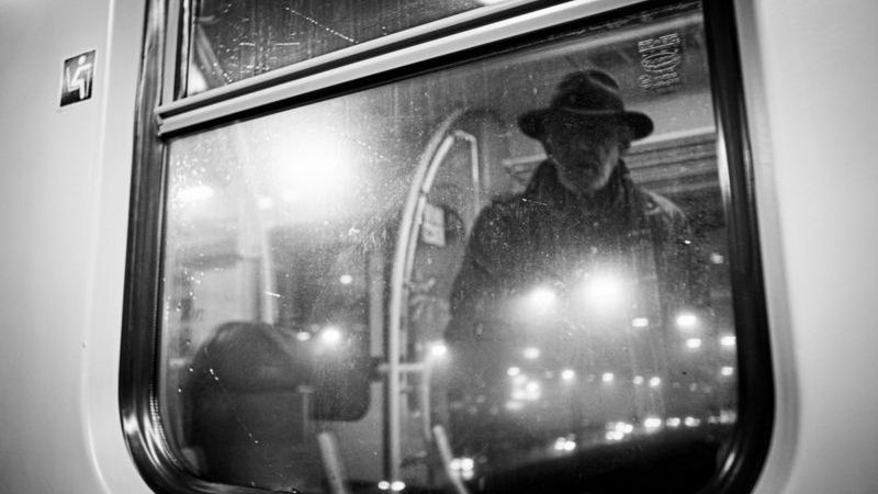 Nocny pociąg w Mediatece