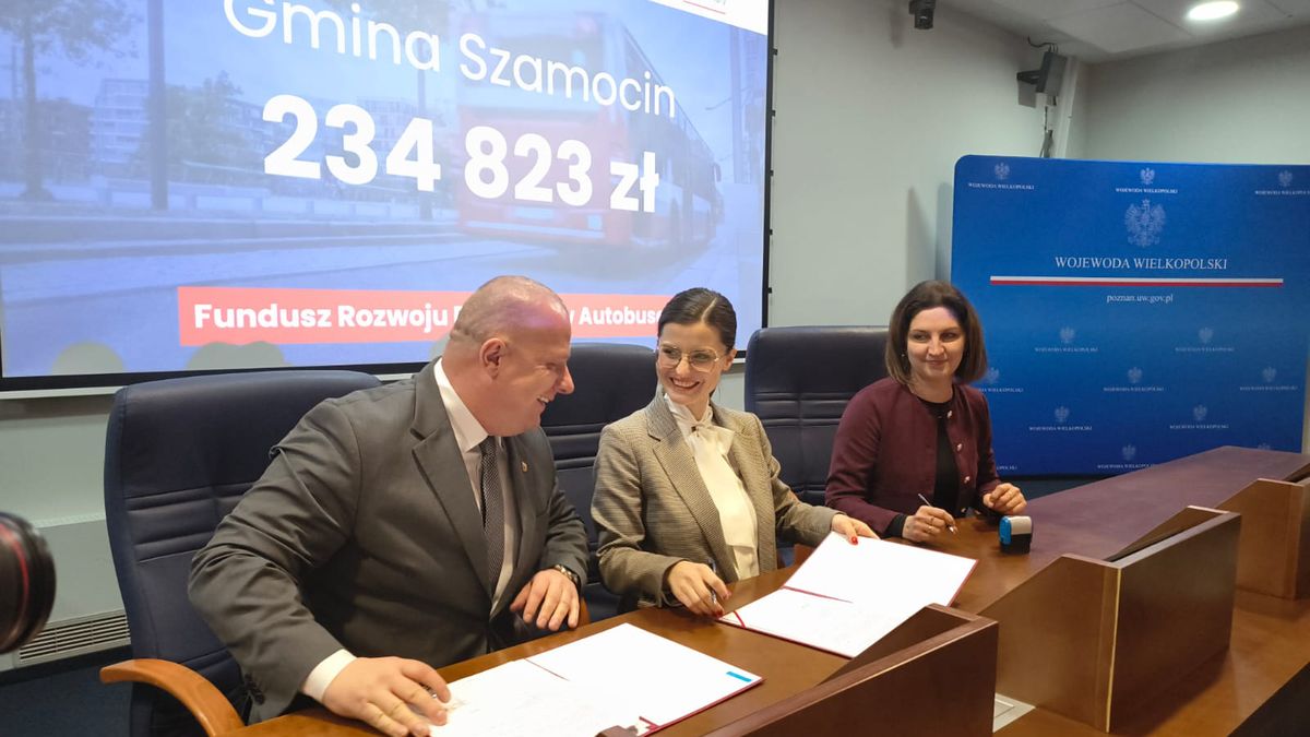 Podpisanie umowy w Poznaniu