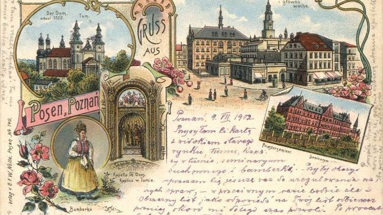 poznań na starych pocztówkach 
