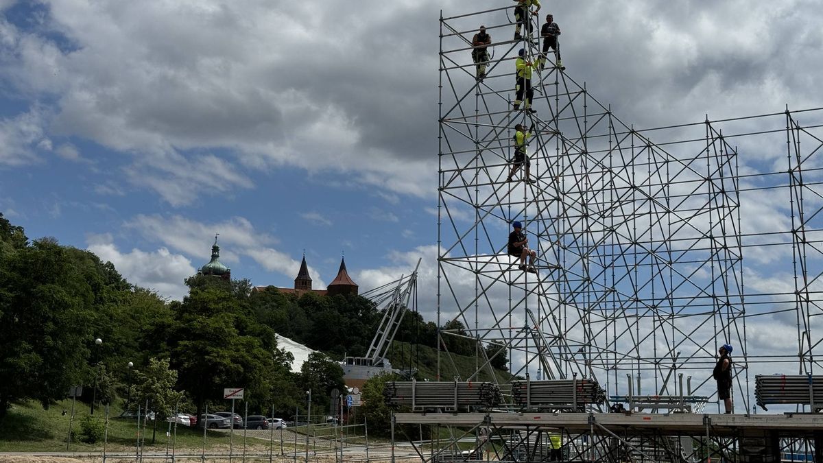 Trwa rozstawianie sceny na Polish Hip-Hop Festival