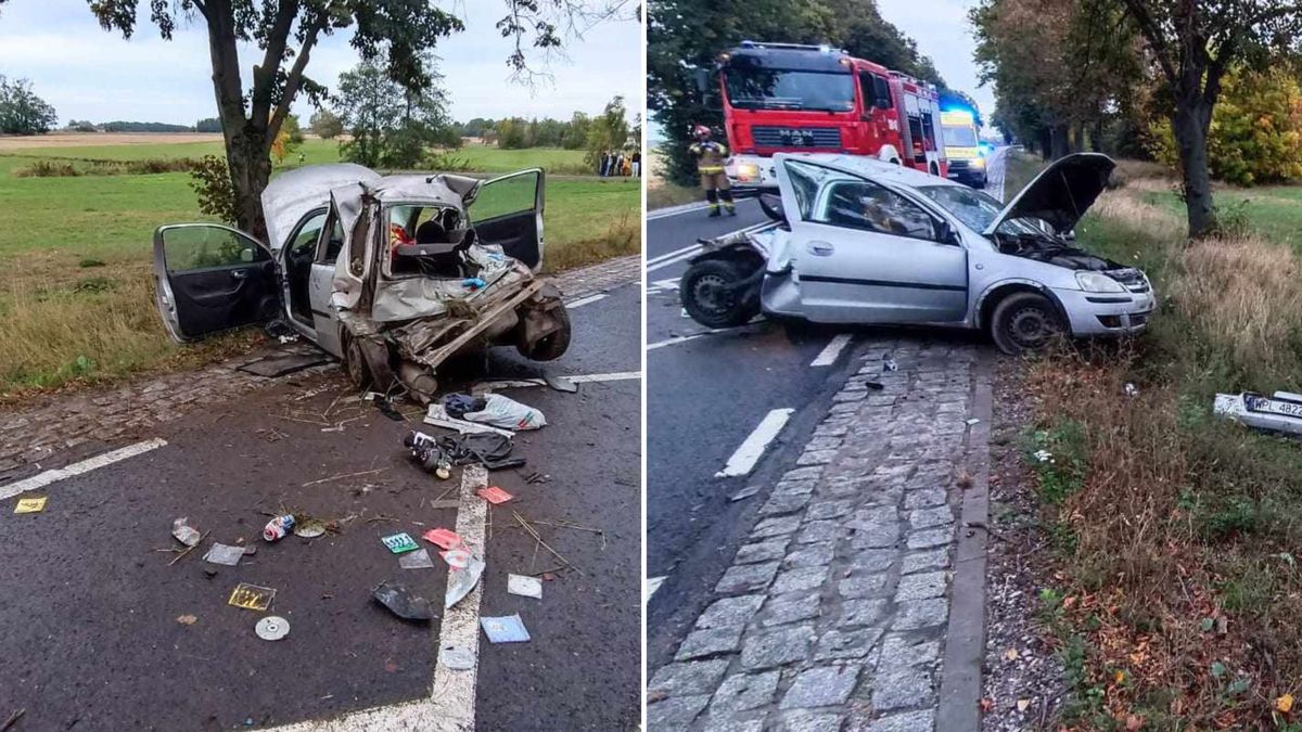 Poważny wypadek na trasie Płock-Drobin