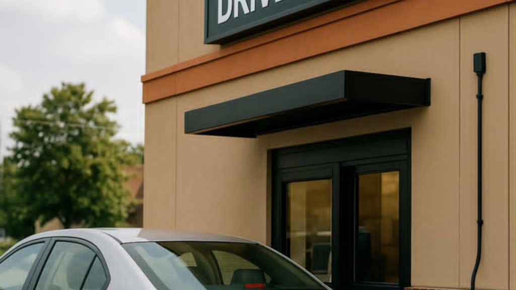 Pijany kierowca na Drive-Thru 