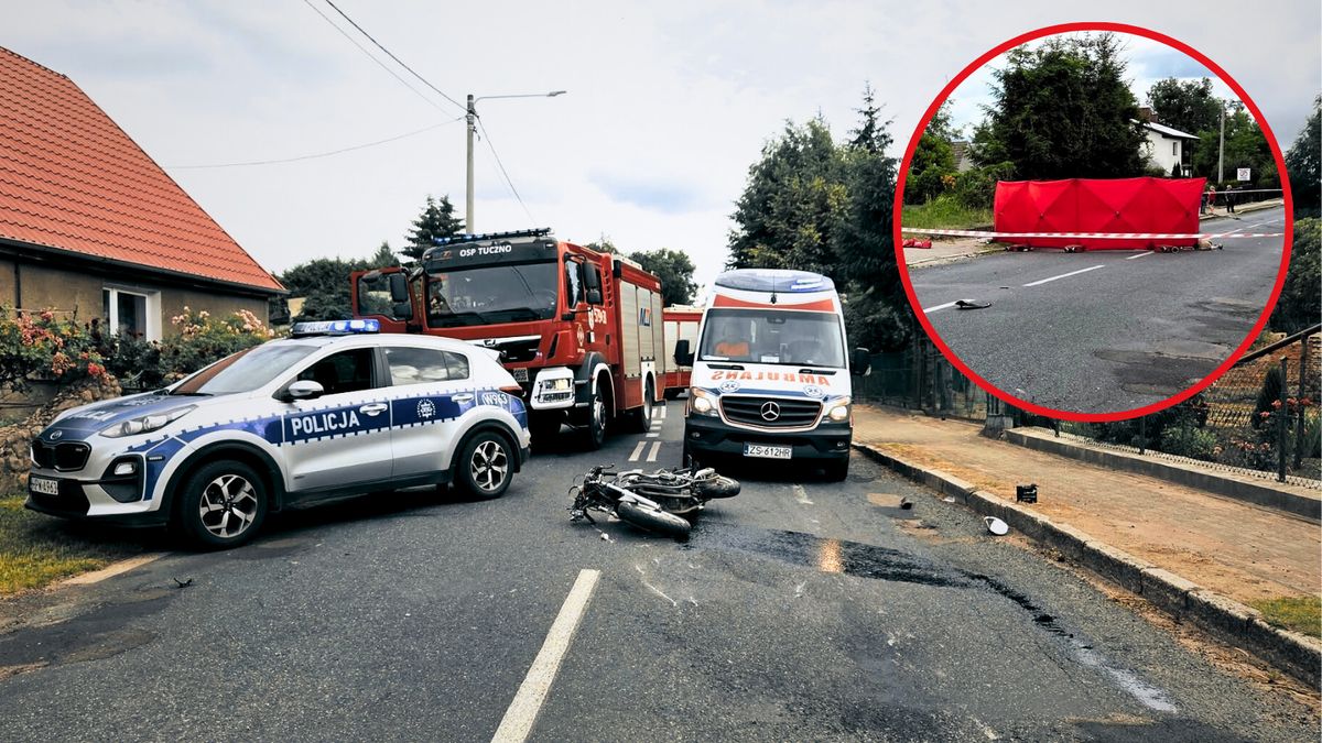 Wypadek w miejscowości Lubiesz