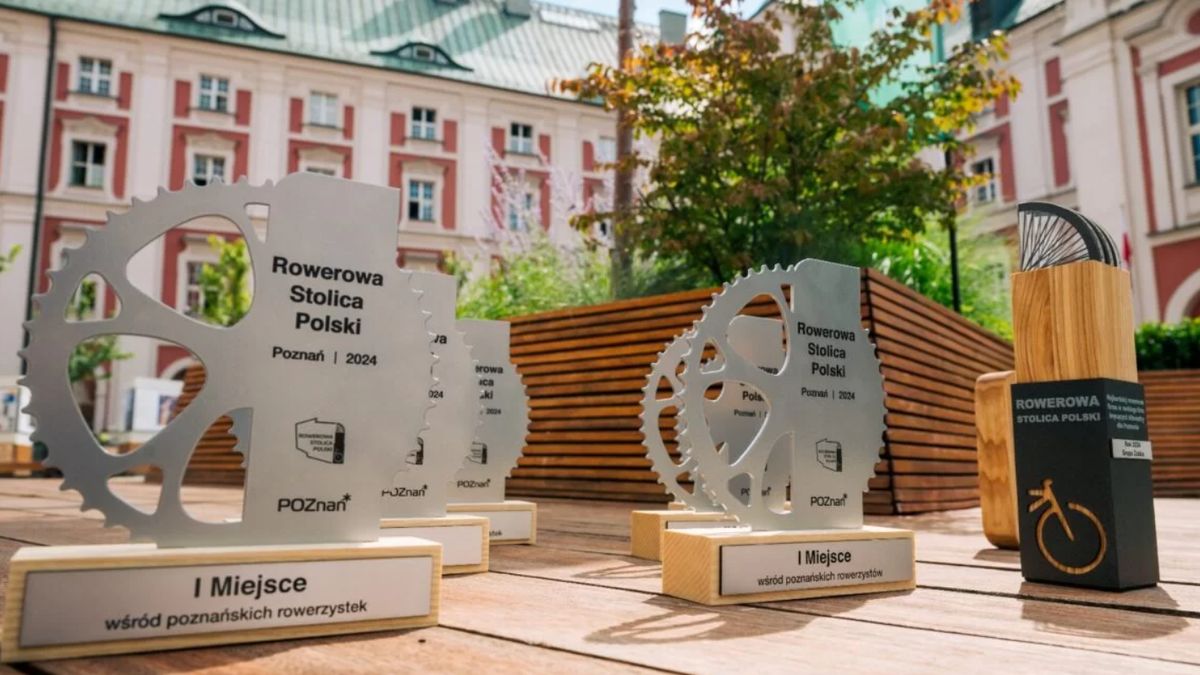Statuetka "Rowerowa Stolica Polski"