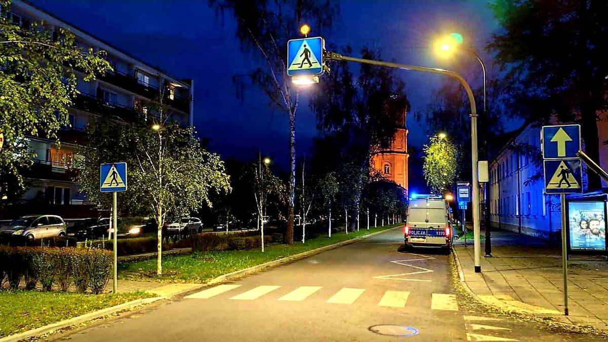 Potrącenie na Palcu Dąbrowskiego