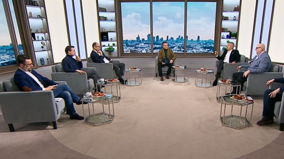 Kłótnia w trakcie programu 