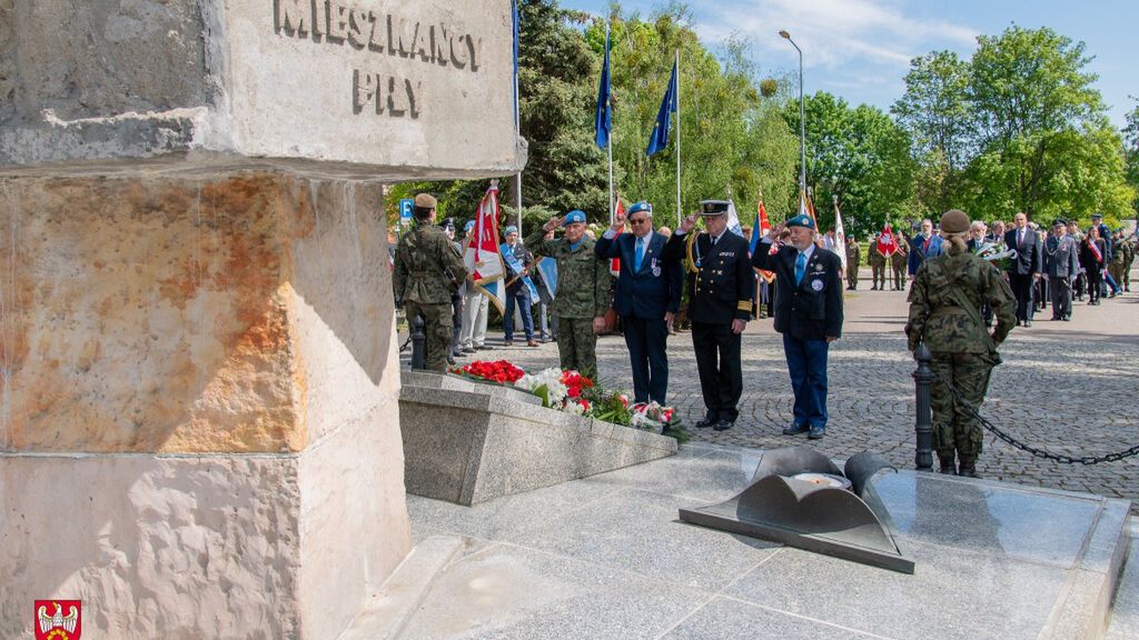80. rocznica zakończenia II Wojny Światowej w Pile