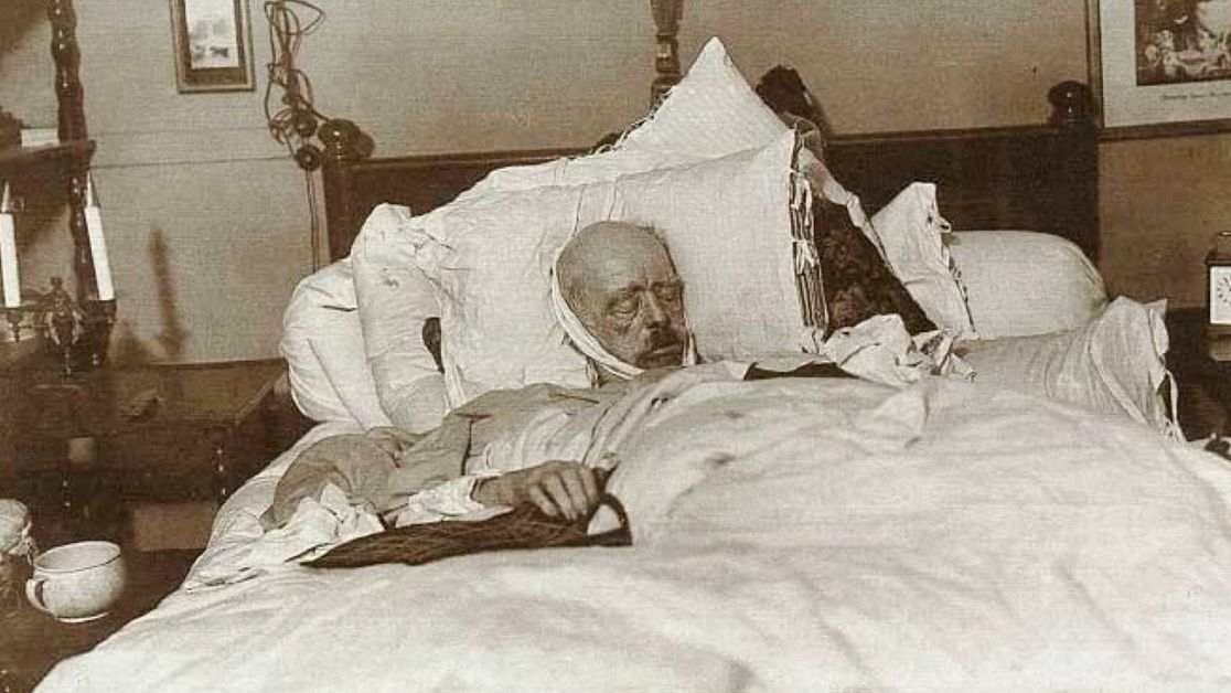 Bismarck na łożu śmierci