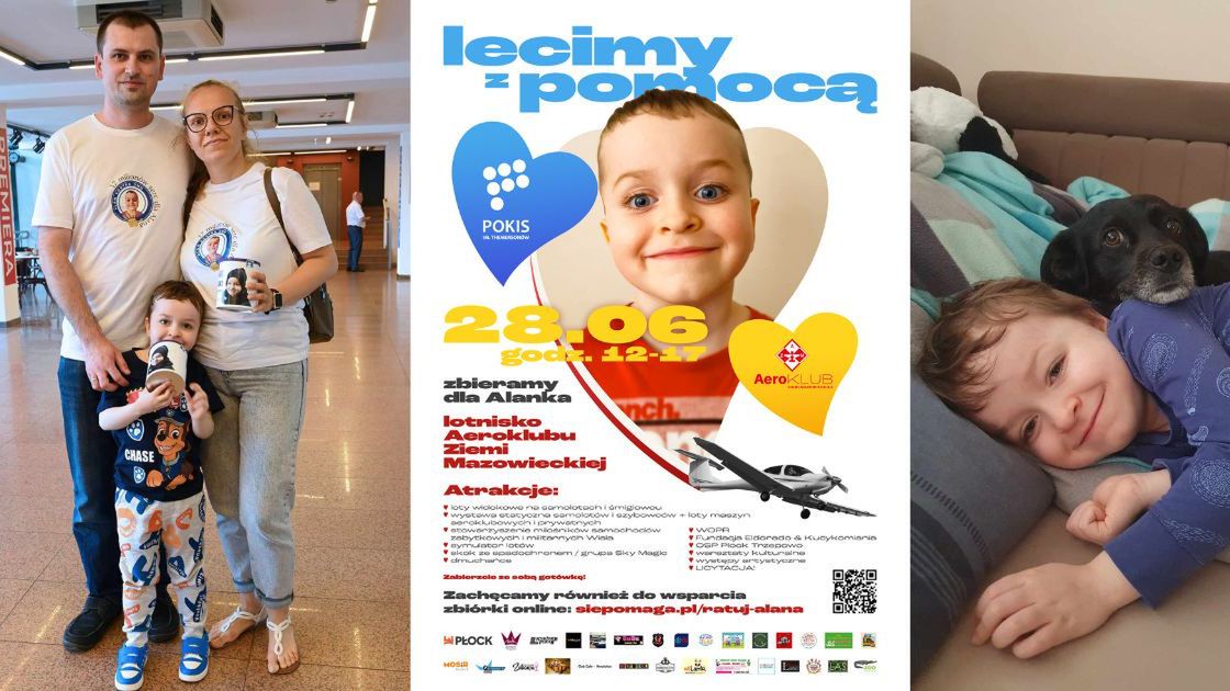 Lecimy z pomocą dla Alanka