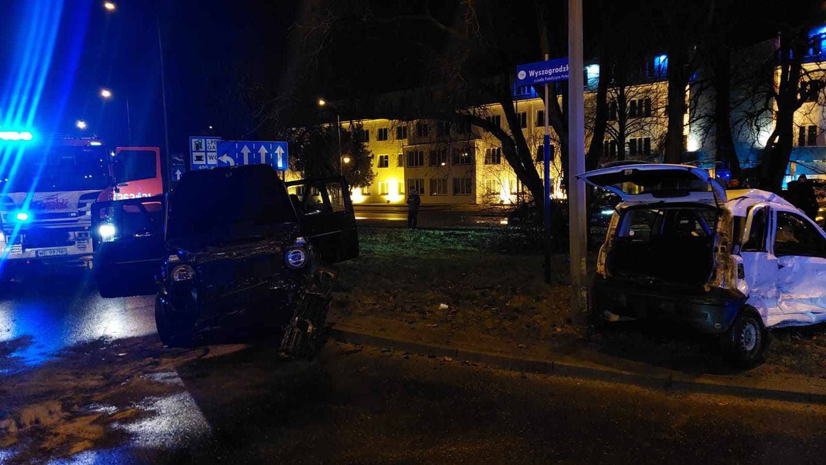 Zdarzenie na ul. Wyszogrodzkiej