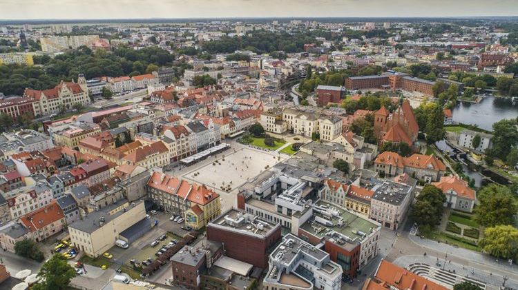 Bydgoszcz z lotu ptaka