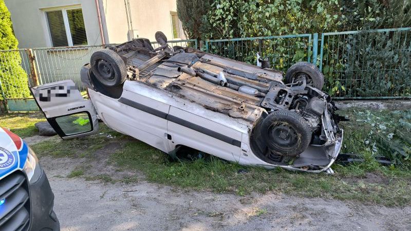 Pojazd po dachowaniu