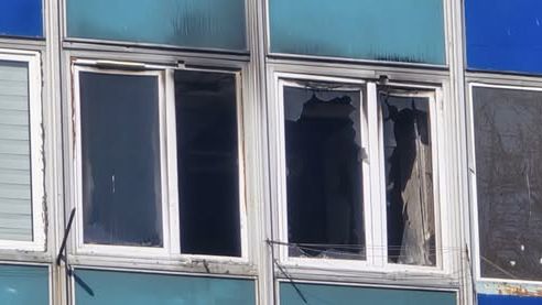 Pożar na ul. Otolińskiej