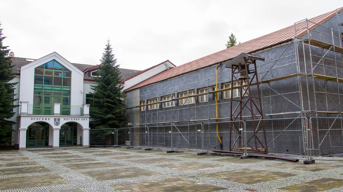 Termomodernizacja sali gimnastycznej Małachowianki 