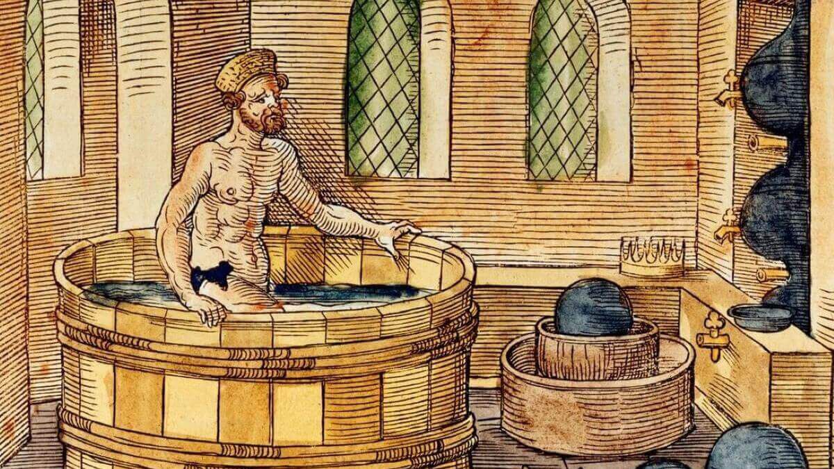 Archimedes. Obraz z 1547 roku