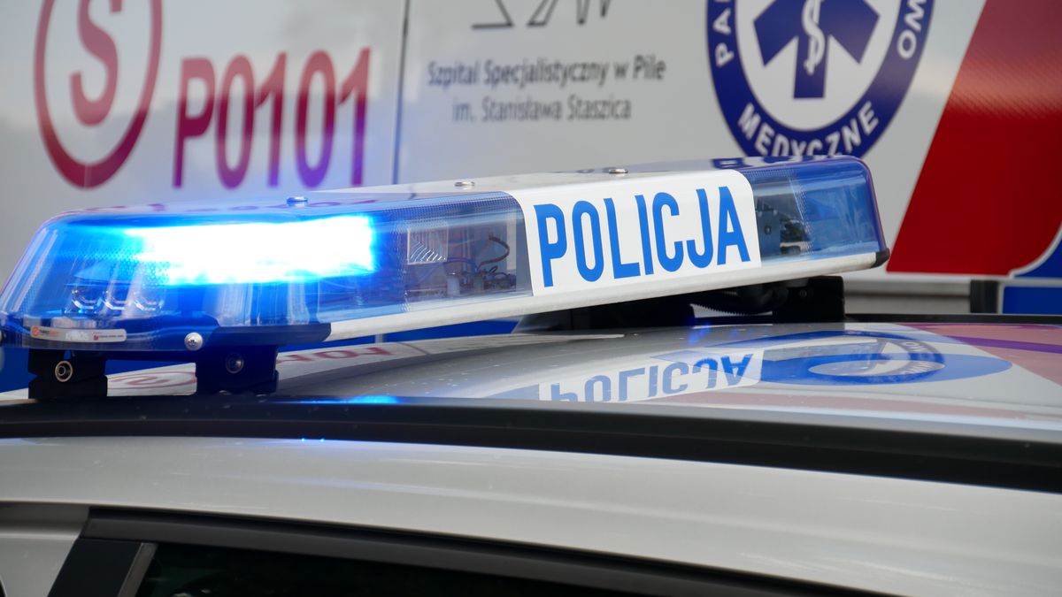 Policja, straż, wypadek