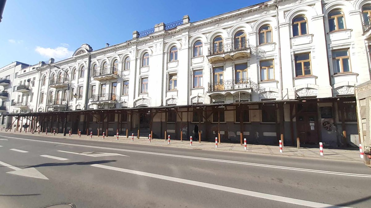 Zabytkowa kamienica przy ul. 1 maja