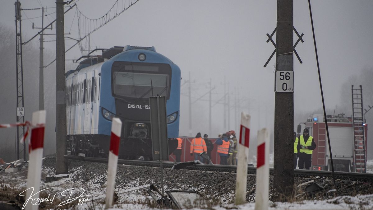 Wypadek w Budzyniu, PKP, Budzyń, przejazd