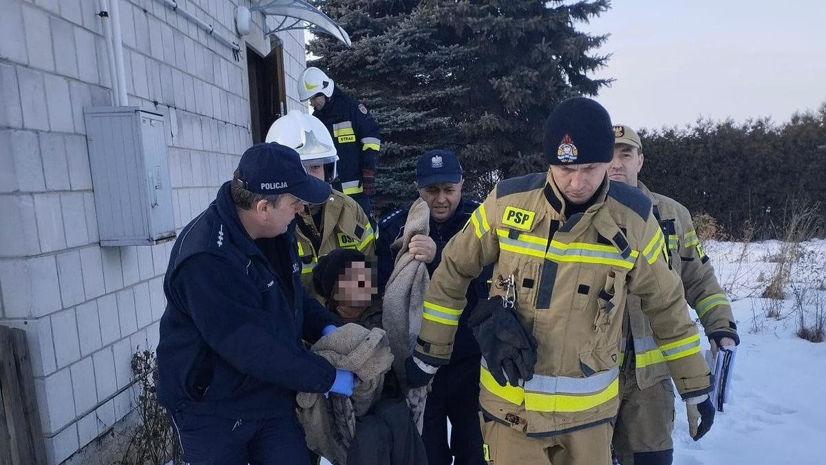 Zdjęcie z miejsca interwencji