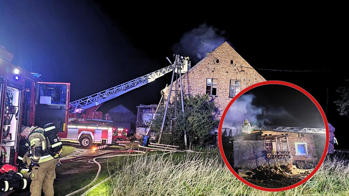 Pożar Sokołowo Budzyńskie