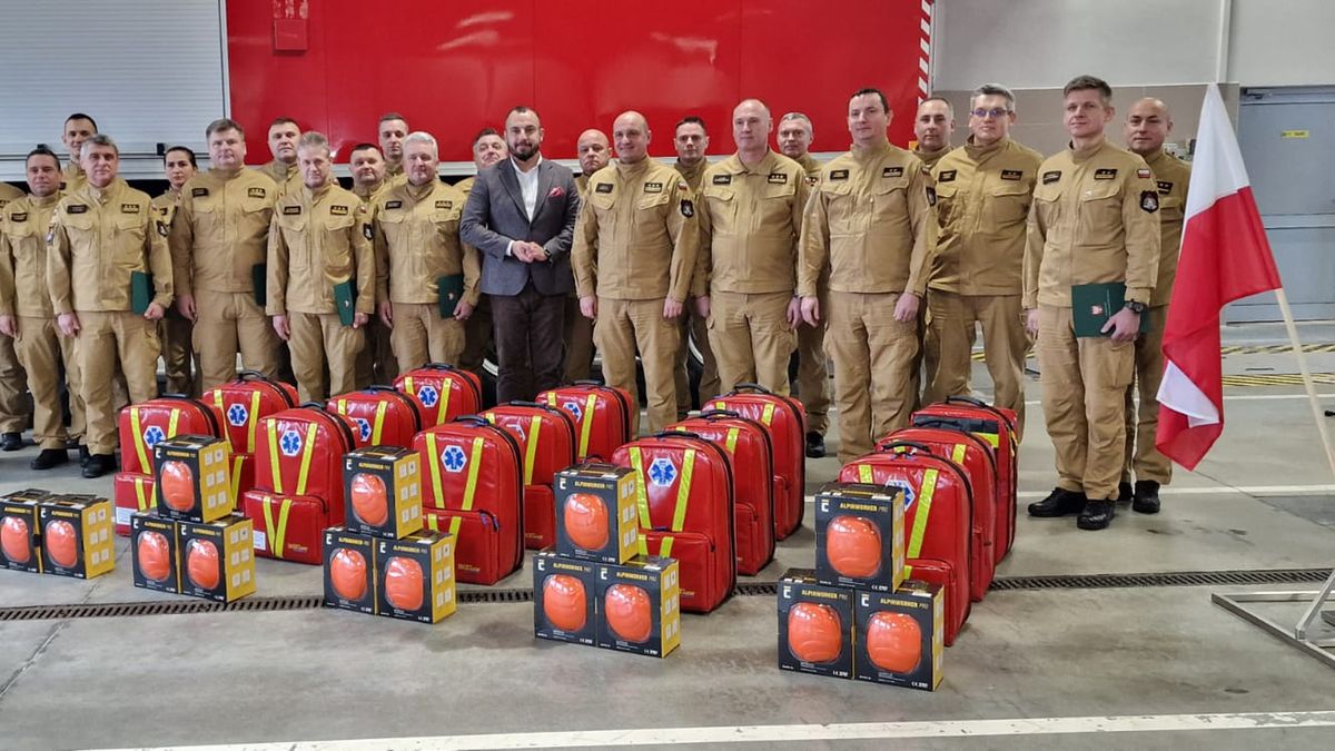 MAZOWIECKIE KOMENDY PSP ZE WSPARCIEM SAMORZĄDU MAZOWSZA