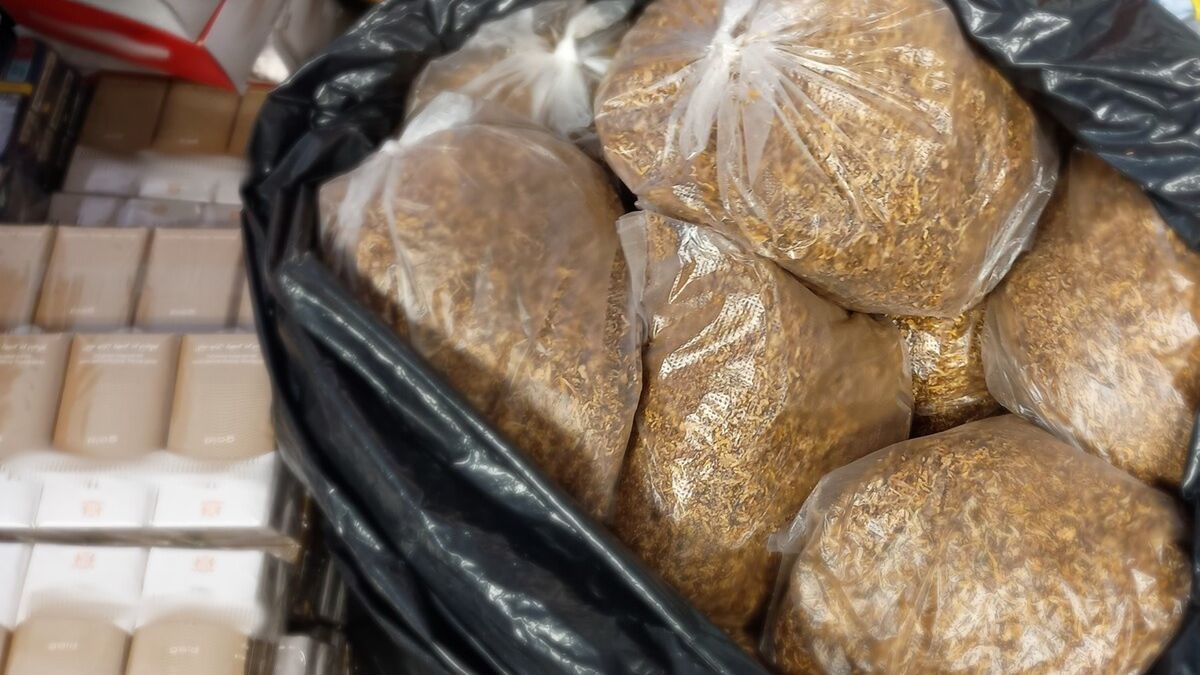 Zabezpieczone papierosy 