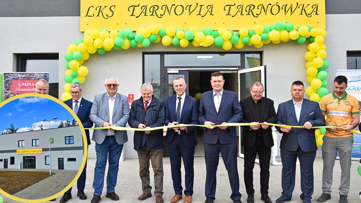 Otwarcie kompleksu sportowego w Tarnówce.