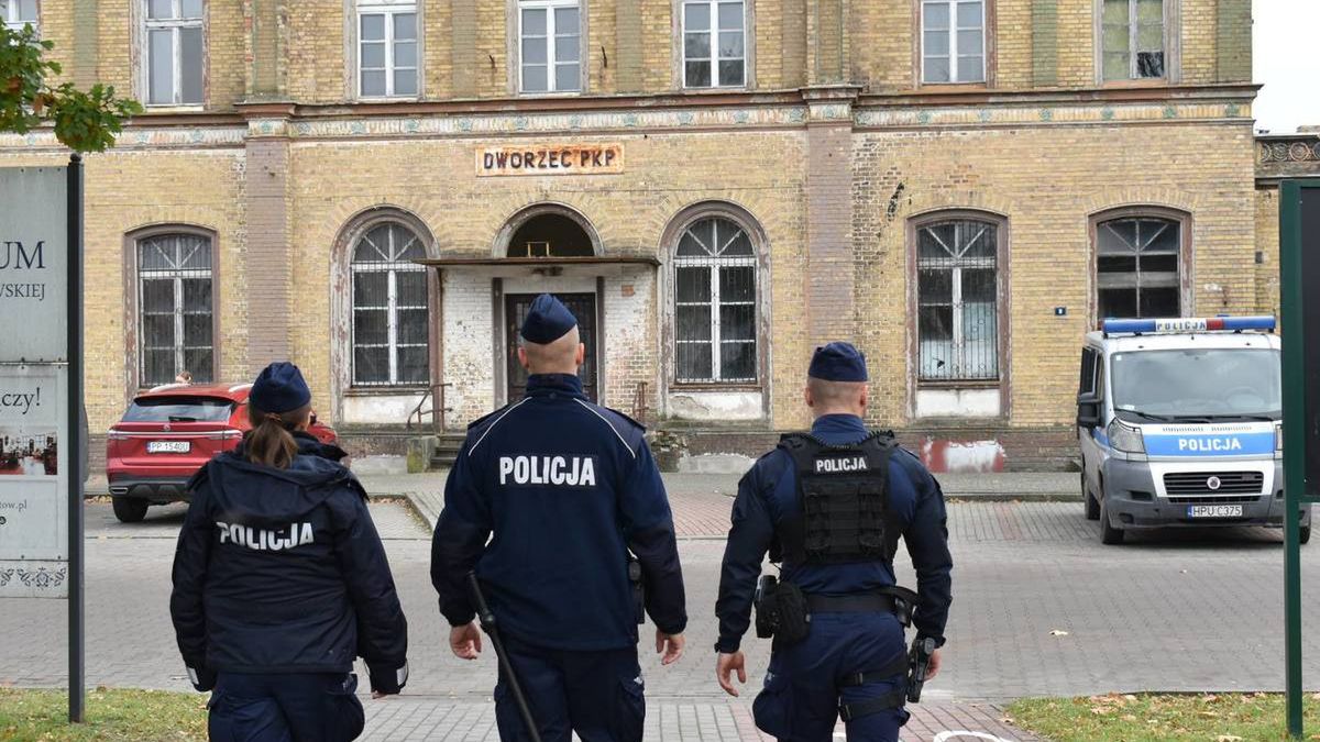 Patrole policji w Złotowie