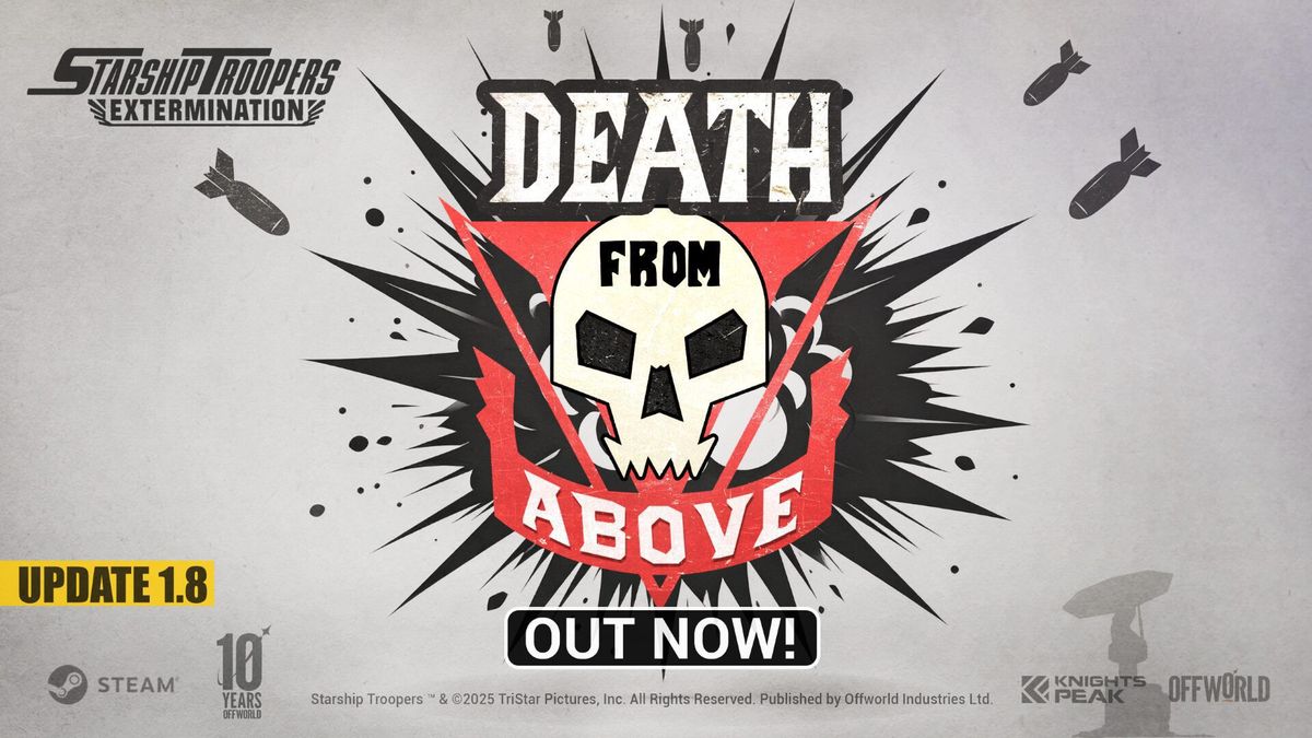 Co przynosi łatka 1.8 do Starship Troopers: Extermination?