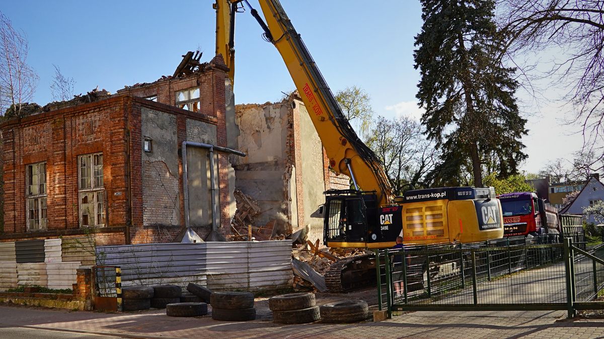 Budynek byłego Sanepidu przy ul. Okrzei w Pile