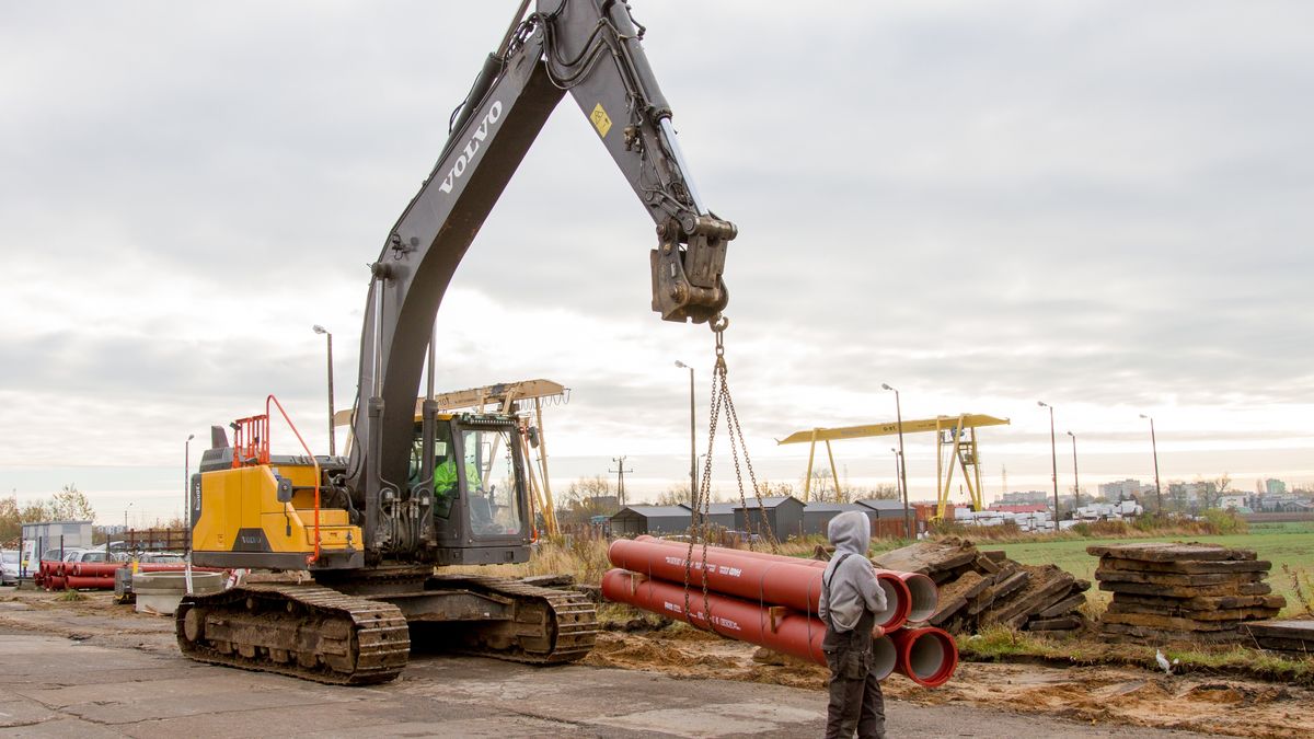 Budowa ulicy Boryszewskiej 