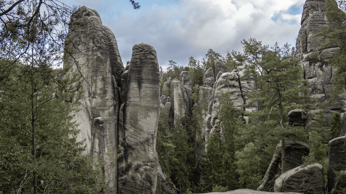 Adršpach, Czechy, Skalne Miasto