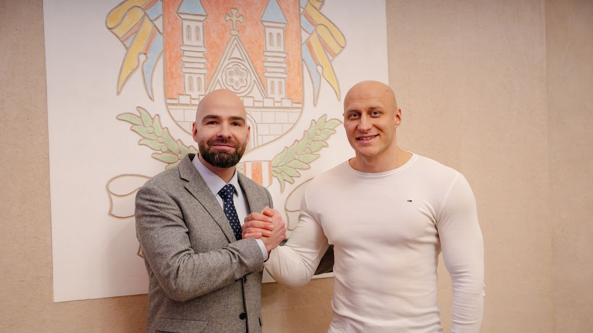 Łukasz Jankowski i Hubert Bąbrych 