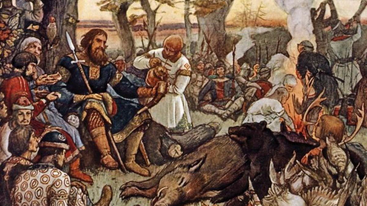 Włodzimierz Monomach na polowaniu